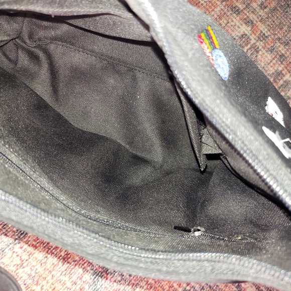 Black Casino-Themed Women's Shoulder Bag - Picture 7 of 16